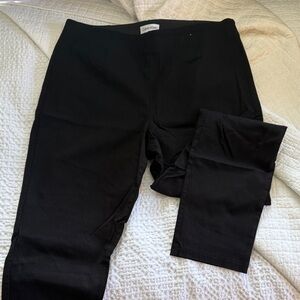 Calvin Klein Black Skinny Ponte Pants
